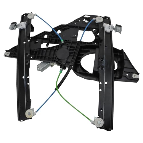 Image of TRQ Front Right Power Window Regulator & Motor Assembly Passenger Side Compatible with 2008-2017 Ford Expedition