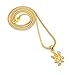 Jewar Pendant Locket Lord Ganesha/Ganesh Ji, om Handmade Art Gold Plated Jewelry for Men,Women (Hanuman Ji)