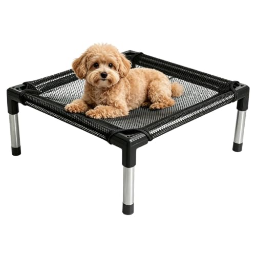 Hamaca para perros transpirable y cama elevada resistente de exterior 2