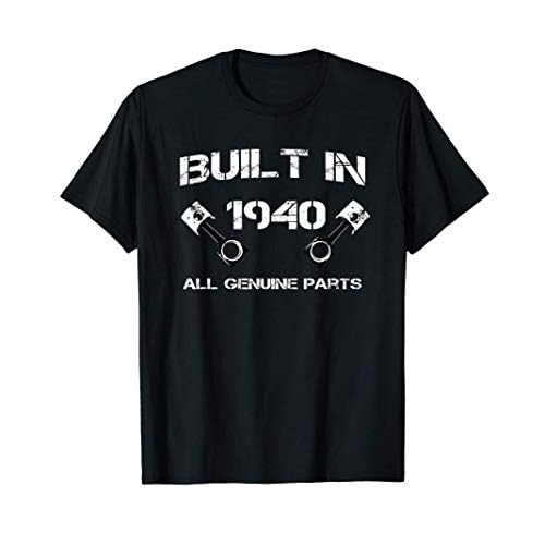 1940 regalos de cumpleaños para hombres Camiseta