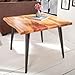 Produktbild LEBENSwohnART Industrie-Design Couchtisch RANIC ca.60cm Akazie Baumkante Metallbeine