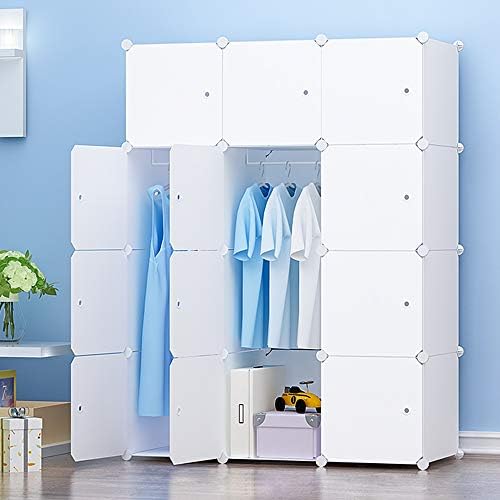 Buy JOISCOPE Portable Wardrobe for Bedroom Ideal Storage Organizer Cube Closet with Clothes