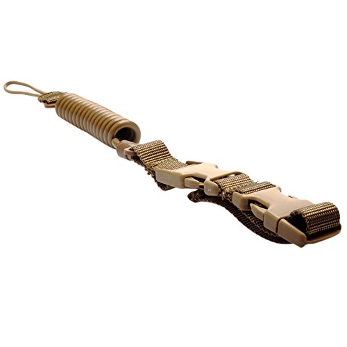 Cyberdyer Tactical Elastic Lanyard Practical Security Leash 3 Colors Available #TOP3