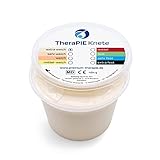 TheraPIE Knete | 454 Gramm (1 Pound) | Therapie Knetmasse | Stärke Widerstand: extra weich (creme)