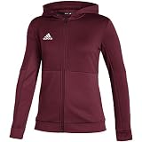adidas Issue Full Zip Jacket - Women's Casual M Team Collegiate Burgundy/White