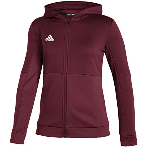 Adidas Issue Full Zip Jacket - Women's Casual M Team Collegiate Burgundy/White #TOP24