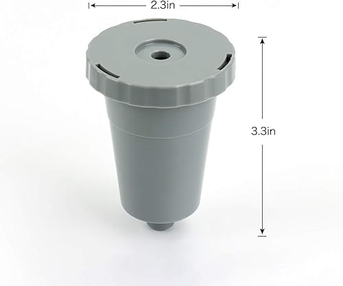 Miniatura 6 de Paquete de 3 cápsulas de café reutilizables, filtros de café reutilizables para cafeteras 1.0, K-Classic, K-Mini, ajuste universal B30 B40 B50 B60