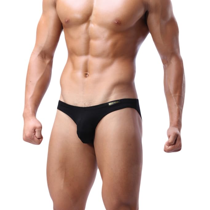TAPUU Mens Sexy Briefs Underwear String Bikini Multipack2