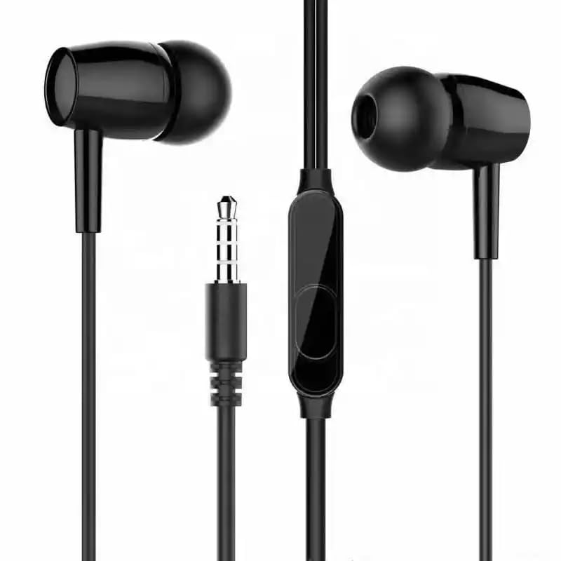 1 Pack of Comfortable White Wired Earbuds for Sleep Travel