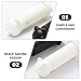 SEWCHICS Wall-Mounted Cat Toilet Paper Holder Household Paper Mount with Shelf White Tool-Free Bathroom Tissue Rack for Kitchen and Toilet