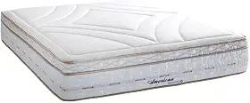 Colchão Queen Mola Maxspring 158x198x33 cm Meca American One Side Pillow Herval Branco