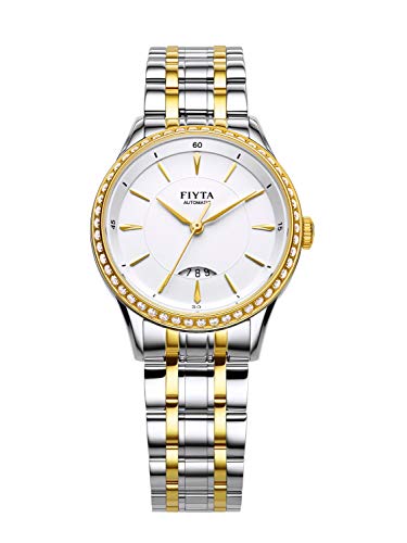 FIYTA Tempting LA520001.TWTD montre automatique femme étanche en acier argenté