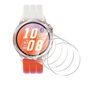 AOKUMA Schutzfolie für Huawei Watch GT Runner 2 36mm Panzerglas, 【5 Stücke】 Glas kompatibel mit Huawei Watch GT Runner 2 36mm Displayschutz, Premium Glasfolie mit 9H Härte, Anti Kratzer, Anti-Öl