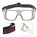 HONMEET Protective Sports Goggles for Basketball Cycling and Outdoor Activities Shockproof Windproof Design Grey