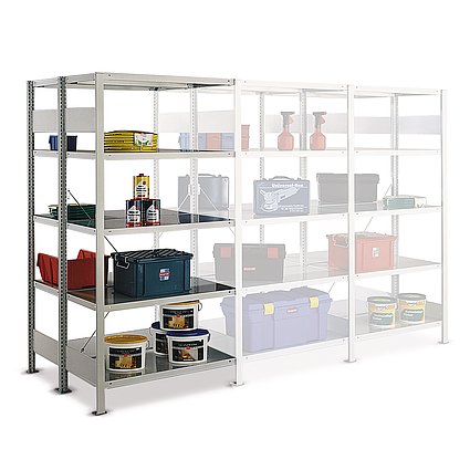 AXP mm Doppel-Plattform Stecksystem: 1000 x 1200 (2 x 600), ANBAUF.
