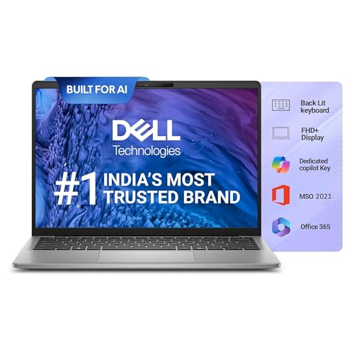 Image of Dell Inspiron 14 5441 Built-in AI Laptop - 14 inch FHD, Snapdragon X Plus X1P-64-100 Processor, Qualcomm Adreno GPU, 16GB RAM, 512GB SSD, Backlit KB + Fingerprint Reader, Titan Grey, 1.53Kg