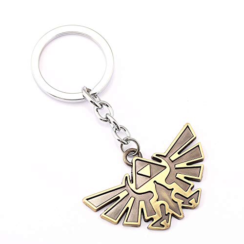 The Legend of Zelda Llavero de metal esmaltado Zelda Llavero Zelda Escudo de Zelda