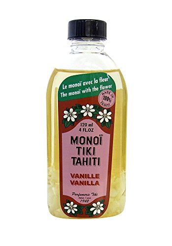 Monoi Tiki Tahiti Vainilla, 120 ml, cuidado personal para...