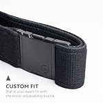 Arcade Belts A2 Unisex Adventure Belt: Heavy Duty Stretch, Metal Free Buckle - Image 3