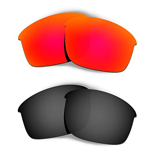 Verres pour Oakley Bottle Rocket - Réparez vos lunettes rayées avec ce pack de 2 paires
