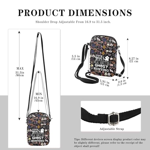 Ghost Hunter Gift Spooky Gift Real Go Ghost Hunting Crossbody Bag Paranormal Investigator Gift2