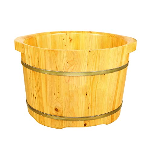 Cubo de Sauna de Madera para Pies