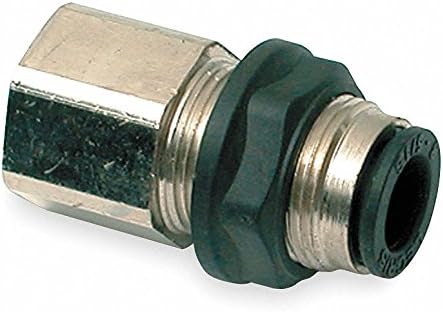 Bulkhead Female Connector, 16mm x 1/2 In