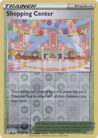 Shopping Center - 157/203 - Uncommon - Reverse Holo - Sword & Shield - Evolving Skies