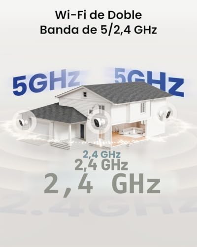 Miniatura 3 de Reolink Kit Camara Vigilancia WiFi Exterior 2K Home Hub Mini Lumus | WiFi 2,4/5GHz, Detección IA, Gestión Centralizada y Almacenamiento Local Gratis, Home Hub Mini, Lumus Kit 2 Cámaras