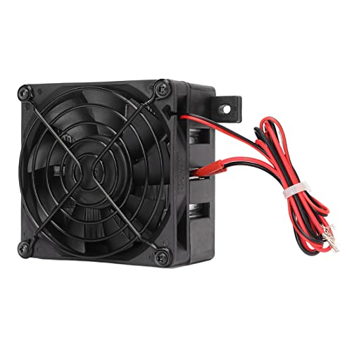 Calentador de ventilador eléctrico PTC, 100W 24 V temperatura constante Calefacción rápida para automóvil y espacios pequeños