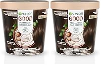 Garnier GOOD Permanent Hair Colour 4.0 Cacao Brown (Pack of 2)