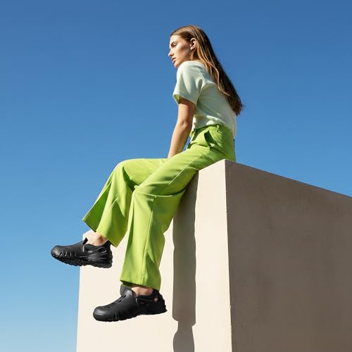 Image of Stylish and Comfortable Anti-Skid Men's Clogs | Waterproof, Breathable & Lightweight | Slip-On Style Unisex Everyday Footwear for Home, Travel, and Outdoors | TEG-7009