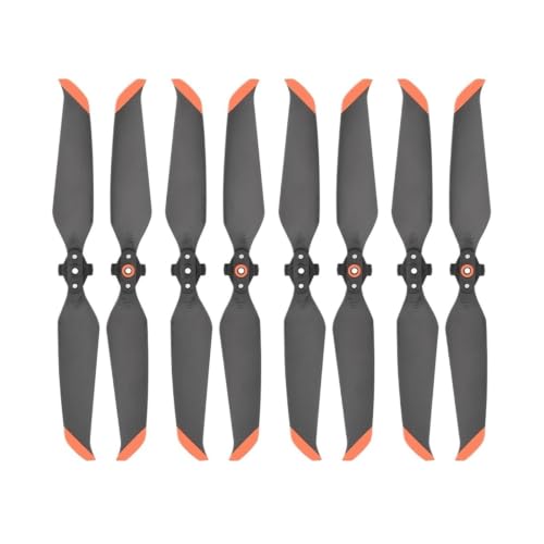 Hélices 7238 para DJI Air 2S con reducción de ruido y cuatro pares de hélices naranjas