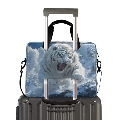 Maletín para portátil con diseño White Tiger miniatura 3