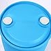 IMUSINICE 2pcs Plastic Drum Dustproof Lid with Gasket, Coarse Thread Bucket Pail Top Covers for Chemical Blue Barrels, Industrial Liquid Storage Sealing Caps