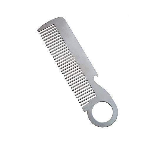 Lxuwbd Stainless steel hair comb for easy portability
