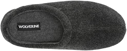 Wolverine Men's Clog Slipper, Grey, 9 | Image 4