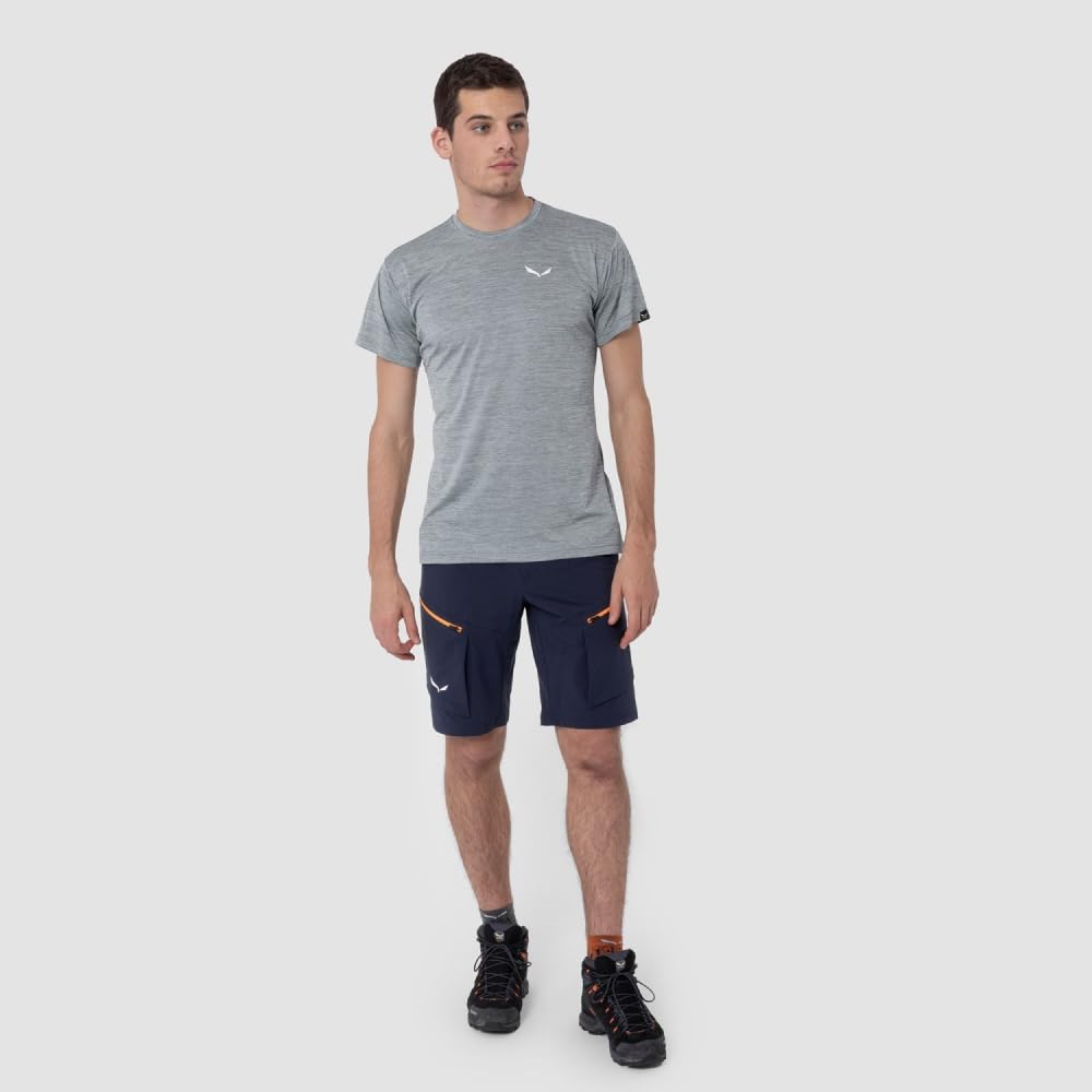 Salewa Puez Melange Dry'Ton T-Shirt Uomo - 4