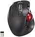 Price comparison product image ELECOM Left-Handed Wireless Thumb-Operated Trackball Mouse, 6-Button Function with Smooth Tracking, Precision Optical Gaming Sensor (M-XT4DRBK-G)