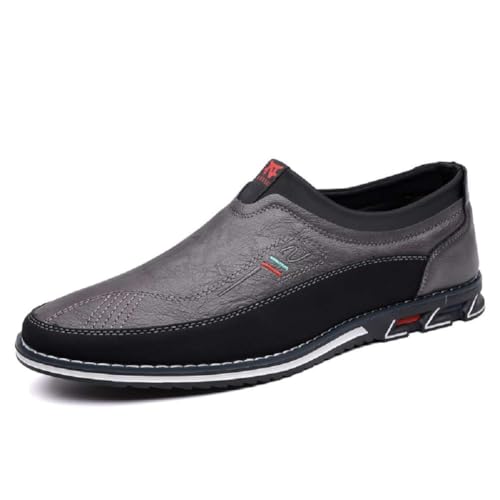 Image of Men's Oxford Business Casual Shoes Office Loafers Dress Comfort Driving Shoes