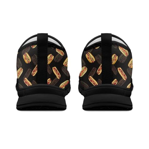 UNICEU Women Walking Shoes Slip On Low Top Casual Sneakers Non-Slip Breathable Lightweight Work Footwear3