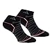 adidas Women's Superlite Prime Mesh Low Cut Socks (2 Pack), Black/Onyx/Red, Medium