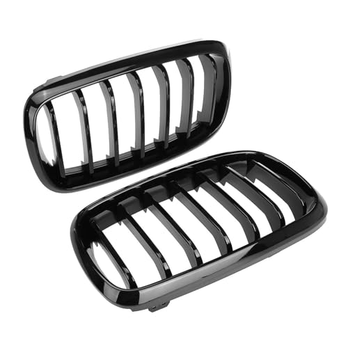 Parrilla delantera deportiva para BMW X5 F15 y X6 F16 de repuesto con 7 líneas de carrera
