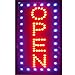 Produktbild CHENXI LED Schild Open Vertikal 48 x 25 cm Innen Shop Store Sign of LEDs Modern 48 X 25 cm F