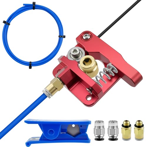 UBANU Upgrade Red MK8 Extruder Kit, Upgrade Metal Drive