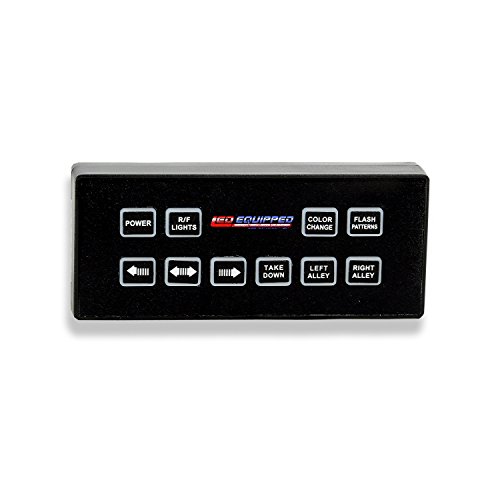 Condor Tir Emergency 3 Watt Low Profile Roof Mount Emergency Vehicle Led Light Bar 48In (Amber/White) #TOP4