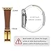 Leather Magnetic Watch Band Compatible with Apple Watch Ultra 49mm 46mm 45mm 44mm 42mm 41mm 40mm 38mm, Designer Replacement Strap for Women Men iWatch Series 9/8/7/6/5/4/3/2/1/SE/Ultra 2