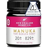 New Zealand Honey Co. Miel de Manuka MGO 829+ / UMF 20+ (250 g (Pack of 1))