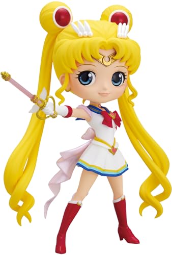 Banpresto 17563 Pretty Guardian Sailor Moon Eternal - the Movie- Q posket - Super Sailor Moon - Moon Kaleidoscope Version - (Repeat) Figure