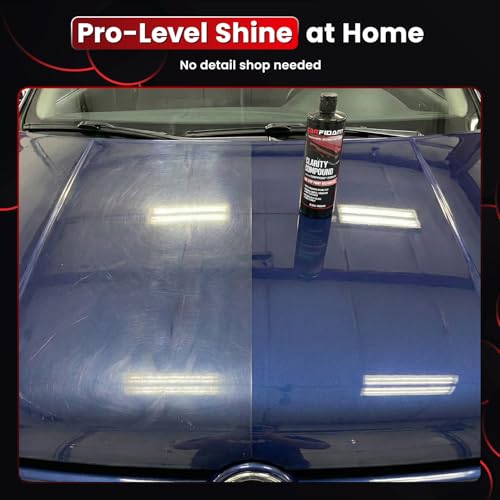 Image of Clarity Compound - Scratch & Swirl Remover for Cars with ClarityFusion Technology - One Step Scratch Remover for Clear Coat & Paint Restoration - Removes Scratches, Swirls & Oxidation - 16 oz